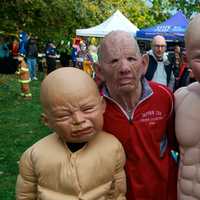 <p>Nyack held its annual Halloween Parade Saturday, featuring lots of ghoulish, and creative, costumes.</p>