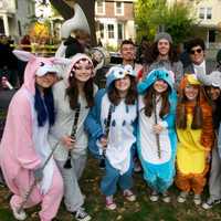 <p>Nyack held its annual Halloween Parade Saturday, featuring lots of ghoulish, and creative, costumes.</p>