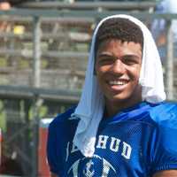 <p>Hen Hud players get set for the upcoming season at a recent scrimmage.</p>