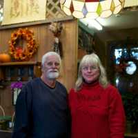 <p>Edward and Mary Mahaffey, owners of The Annex Florist Inc. in Pawling.</p>