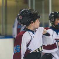 <p>Rye Town/Harrison beat Pearl River in a Division 2 playtoff game Sunday at Rye Playland Ice Rink.</p>