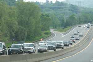 Two Lanes Blocked On I-684