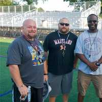 <p>Ossining&#x27;s coaching staff, L to R: Dan Ricci, Patrick Wheeler, Larry McRae, Roger Rowe.</p>