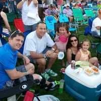 <p>Greenwich residents come out on a beautiful day to enjoy music, food, family and friends at the sixth Greenwich Town Party.</p>