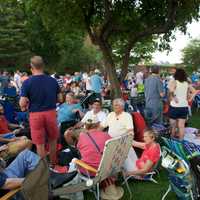 <p>Greenwich residents come out on a beautiful day to enjoy music, food, family and friends at the sixth Greenwich Town Party.</p>