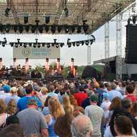 <p>Greenwich residents come out on a beautiful day to enjoy music, food, family and friends at the sixth annual Greenwich Town Party.</p>