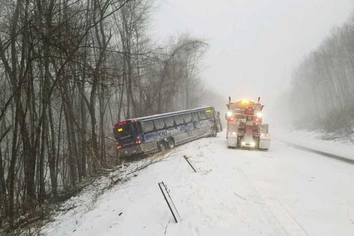 It's A Whiteout: Nor'easter Intensifies As It Moves Into Fairfield County