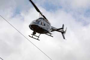 Eversource Takes To The Sky To Check For Storm Damage In Brookfield