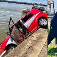 Driver Rescued After Plowing Into Potomac River In DC: Fire Officials