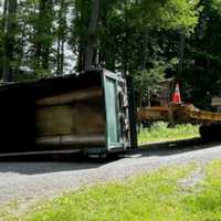 Western Mass EMS Crews Rescue Fellow Firefighter Pinned Under Dump Truck