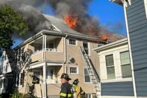 Crews Battle 2-Alarm Fire In Lynn (DEVELOPING)