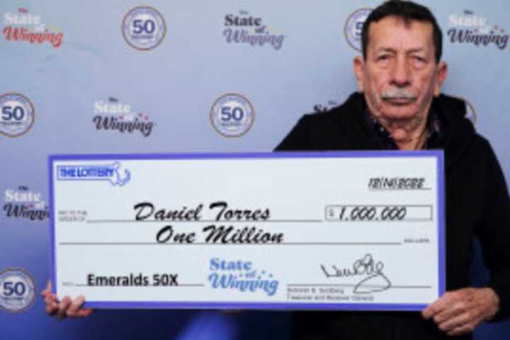 Revere Man Wins First $1 Million Prize In Mass Lottery's 'Emeralds 50X' Game