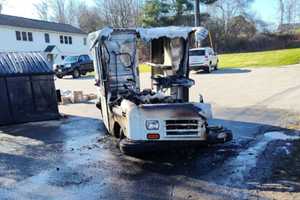 Mail Truck Meltdown: No Packages Harmed After Car Catches Fire In Dudley