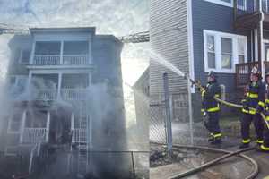 Residents Treated After Dorchester Triple-Decker Goes Up In Flames: Officials