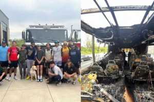 Bus Carrying Mass College Baseball Team Bursts Into Flames In Maryland