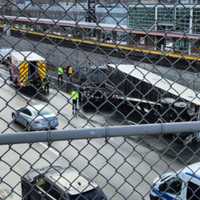 CLEARED: Tractor Trailer Rollover Crash Clogs I-93 Traffic, Delays Trains