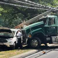 Serious Car Crash Shuts Down Route 27 In Wayland