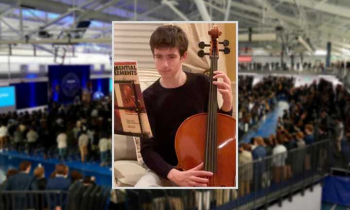 More than 2,000 mourners gathered together to remember Sebastian Robinson, who was shot and killed in his Andover home on Thursday, Feb. 9