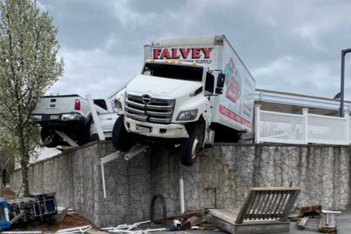 Box Truck Driver Who Plowed Into Norfolk Gas Station Charged With OUI: Police