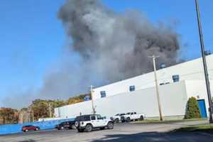 Crews Battle 2-Alarm Fire At Central Mass Warehouse (UPDATE)