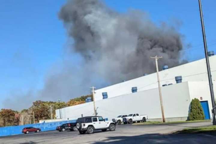 Crews Battle 2-Alarm Fire At Wyman Gordon's In Millbury (UPDATE)