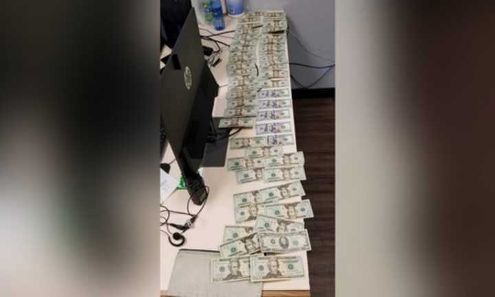 A total of $18,000 was seized from the thief