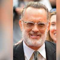 <p>Tom Hanks at the 2019 Toronto International Film Festival</p>