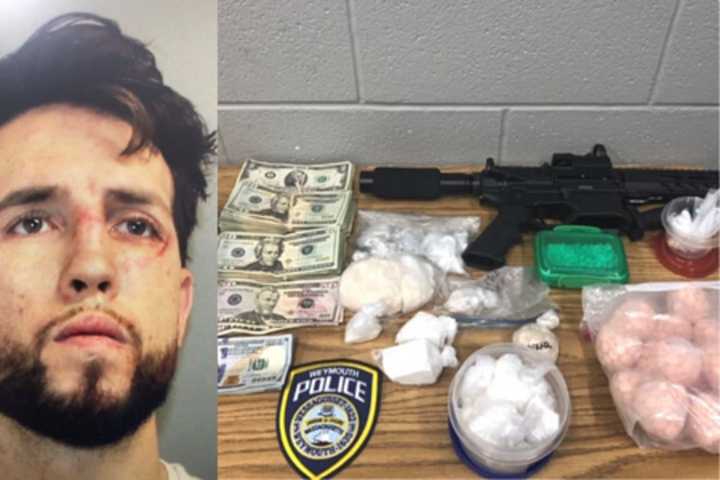 $100K Worth Of Drugs Taken From Weymouth Man Who Tried Avoiding Arrest: Police