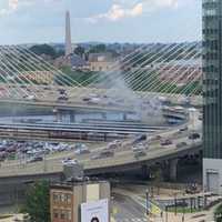 Overheated Engine Sends Smoke From Commuter Rail Train At North Station