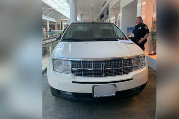 'Confused' Woman Parks SUV On Top Floor Of South Shore Plaza In Braintree