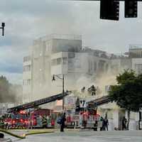 Multiple Crews Battle 3-Alarm Fire At Vacant Somerville Restaurant (PHOTOS)