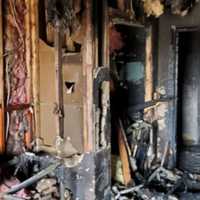 <p>The inside of one a resident&#x27;s apartments after a four-alarm fire tore through a Winthrop complex</p>