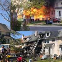 Outdoor Chicken Fryer Set Four Baltimore County Homes On Fire: Officials