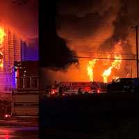 No Injuries Reported After 3-Alarm Fire Rips Through Abandoned Oxford Home