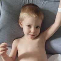 <p>Liam Cooley, who just turned 3 years old, is battling a form of cancer known as Neuroblastoma</p>