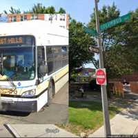 8 Passengers, Driver Hurt After Pickup Truck Crashes Into Front Of MBTA Bus