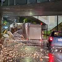 Storrow Drive In Boston Shut Down From Tractor-Trailer Rollover Crash