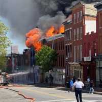 Four-Alarm Fire Rips Through 7 Buildings In Downtown Baltimore (UPDATE)