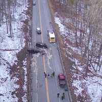 'Mass Casualty': 2 Airlifted After Serious Head-On Crash In Western Mass
