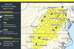 Tornado Watch In Effect For The DMV