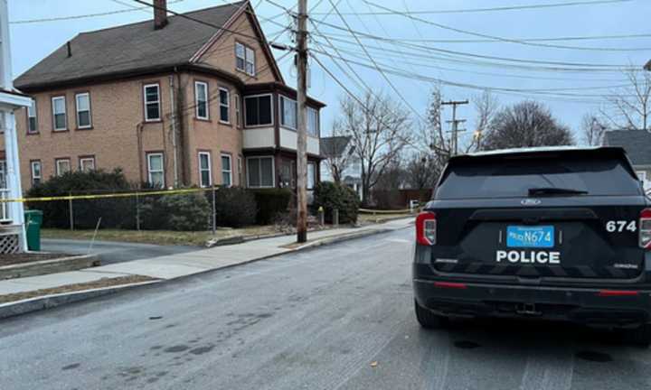 Norwood Police on the scene of an early morning shooting on Folan Avenue