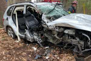 Person Trapped, Freed By Jaws Of Life After Topsfield Car Crash: Officials