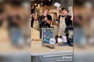 Viral TikTok Shows Melrose Barista With Down Syndrome Getting First Paycheck