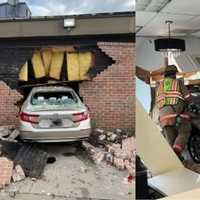 Car Plows Into Gaithersburg Hair Salon; Minor Injuries Reported