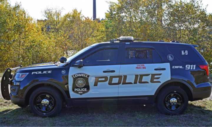 A Lowell police SUV