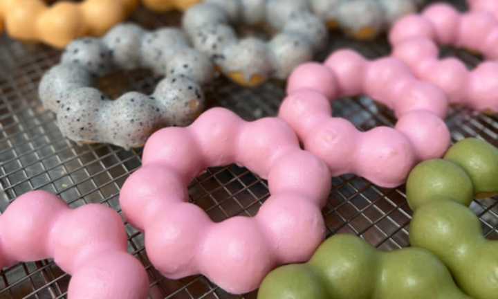 Pon de Joy offers mochi donuts - a cross between mochi and a traditional donut.