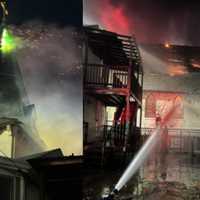 <p>Firefighters battled the blaze until the early hours of the next morning.</p>