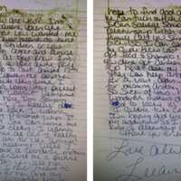 <p>This is one of the last letters Leanne&#x27;s mother has from her daughter.</p>