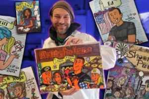 'Local Legend' Dies Suddenly In Newton, Remembered For Spreading Joy Through Art