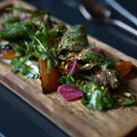 <p>The eatery promises elevated cuisine, including a dish made with thyme-roasted apricot and rocket with feta mousse and pistachio dukkah.</p>